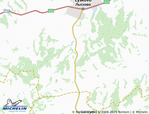 MICHELIN-Landkarte Malinovka - ViaMichelin