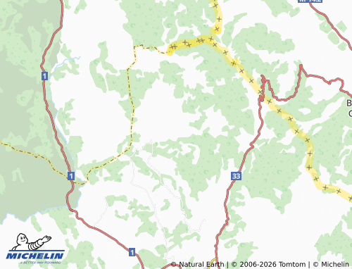 MICHELIN-Landkarte Bašinac - ViaMichelin