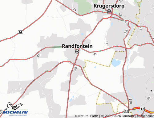 MICHELIN-Landkarte Westergloor - ViaMichelin