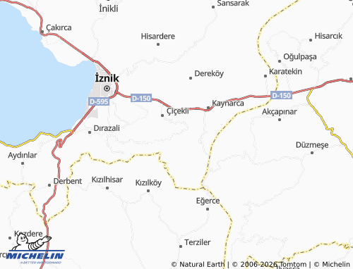 MICHELIN Çamoluk map - ViaMichelin