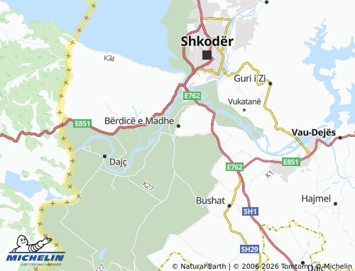 Carte MICHELIN Mali Hebaj - ViaMichelin
