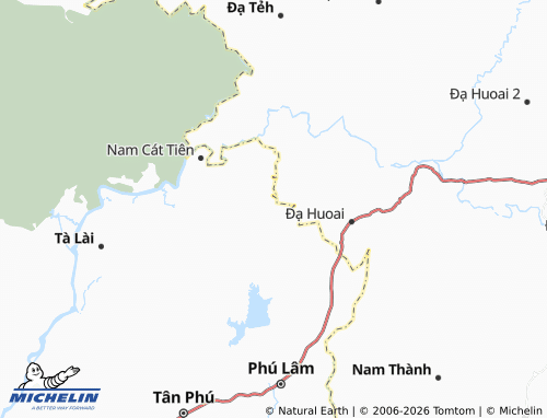 Mapa MICHELIN Phú An - ViaMichelin