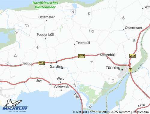 MICHELIN Katharinenheerd map - ViaMichelin