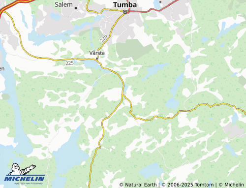 MICHELIN Rosenhill (Botkyrka) map - ViaMichelin