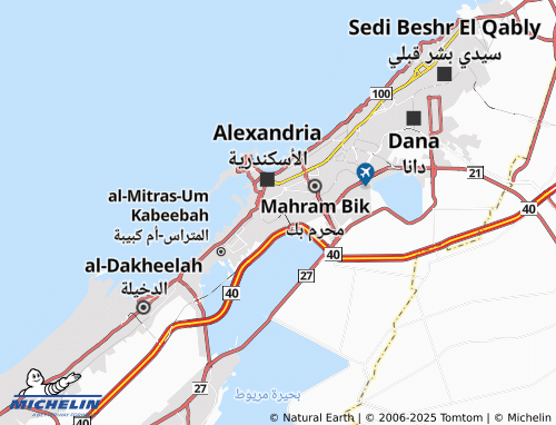Mapa MICHELIN Karmouz Sharq - ViaMichelin