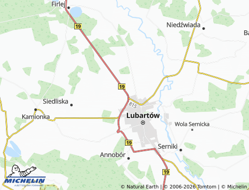 Carte MICHELIN Wincentów - ViaMichelin