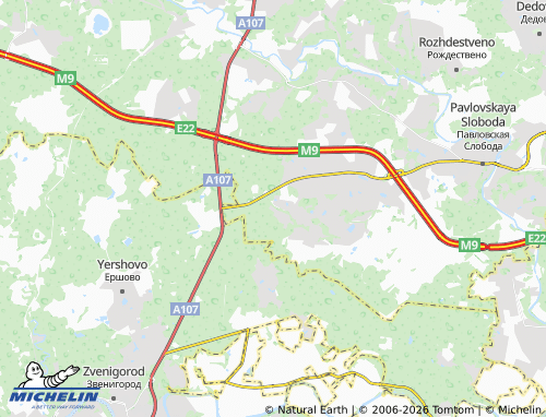 Carte MICHELIN Riversayd - ViaMichelin