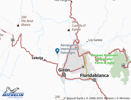 MICHELIN Bocas map - ViaMichelin