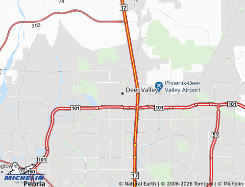 Mappa MICHELIN Deer Valley - ViaMichelin