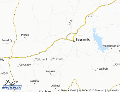 MICHELIN Ağaçköy map - ViaMichelin
