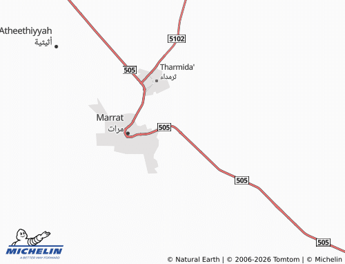 MICHELIN Industrial Area map - ViaMichelin