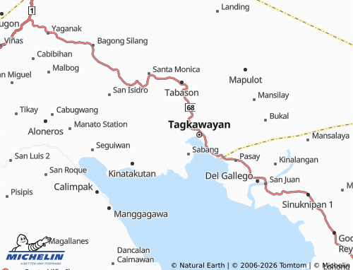 MICHELIN Aliji map - ViaMichelin