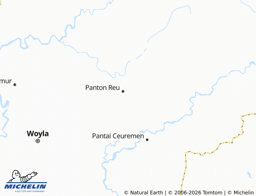 MICHELIN Ujong Raja map - ViaMichelin