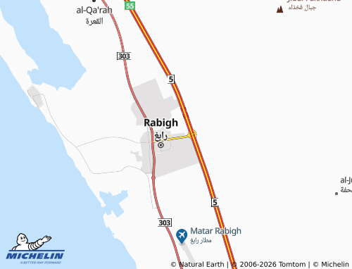 MICHELIN-Landkarte mukhatat almuthib - ViaMichelin