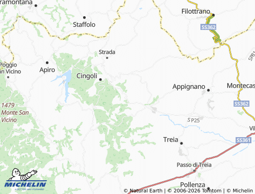 MICHELIN Avenale map - ViaMichelin