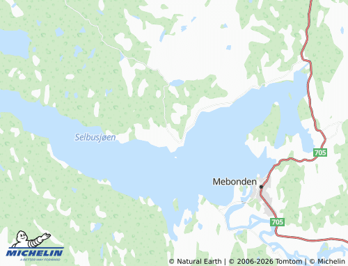 Mapa MICHELIN Selbustrand - ViaMichelin