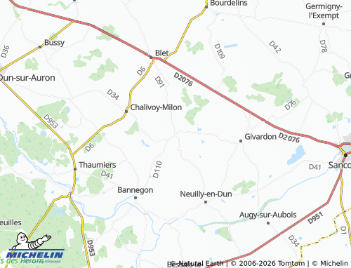 Mappa MICHELIN Chaumont - ViaMichelin