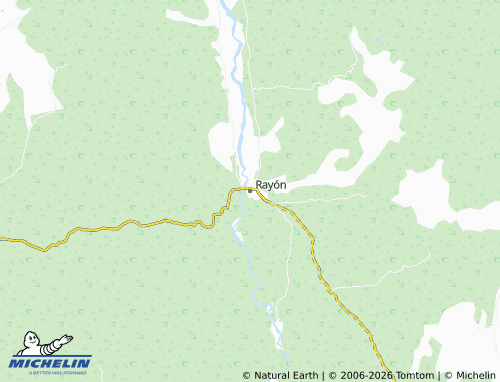 Kaart MICHELIN Rayón - ViaMichelin