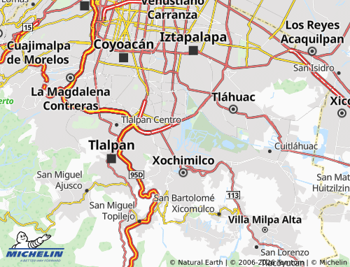 Mapa MICHELIN Anáhuac - ViaMichelin