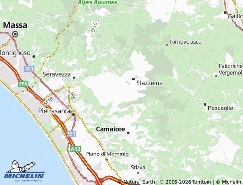 MICHELIN Farnocchia map - ViaMichelin