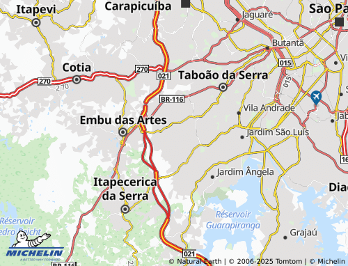 MICHELIN Vila Regina map - ViaMichelin