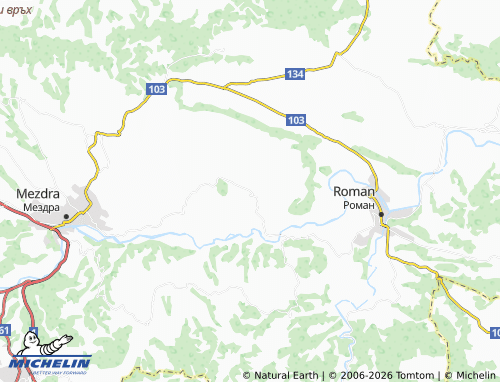 MICHELIN-Landkarte Staro selo - ViaMichelin