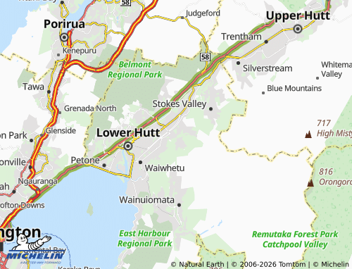 Mapa MICHELIN Naenae - ViaMichelin