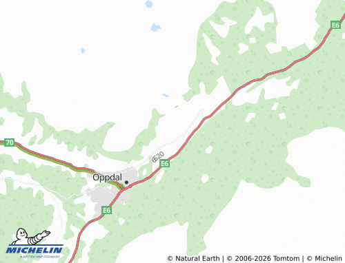 MICHELIN-Landkarte Stølen - ViaMichelin