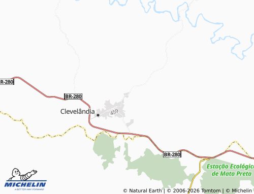 Mapa MICHELIN Sinval Martins Araújo - ViaMichelin