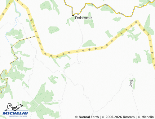Mapa MICHELIN Severnyak - ViaMichelin
