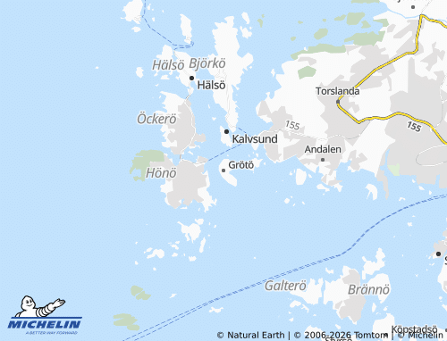 Carte MICHELIN Grötö - ViaMichelin