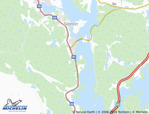 MICHELIN Skärted map - ViaMichelin