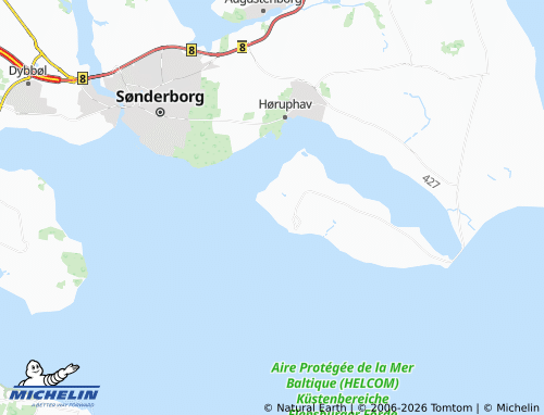 MICHELIN Vestermark map - ViaMichelin
