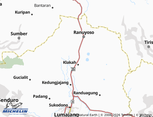 Mapa MICHELIN Mlawang - ViaMichelin