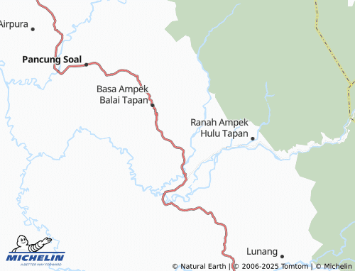 MICHELIN Ampang Tulak Tapan map - ViaMichelin