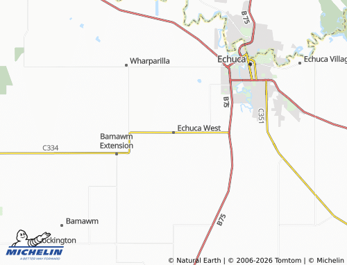 Mappa MICHELIN Echuca West - ViaMichelin
