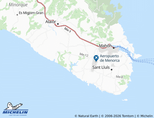 Mapa MICHELIN Binixiquer - ViaMichelin