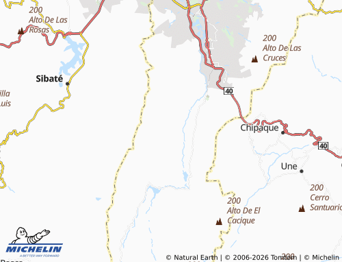 Carte MICHELIN Pasquilla Cabecera - ViaMichelin