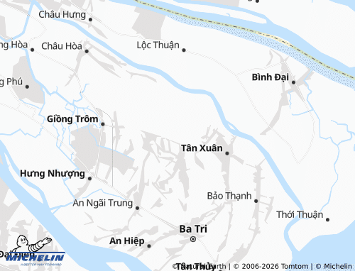 Mapa MICHELIN Mỹ Hòa - ViaMichelin