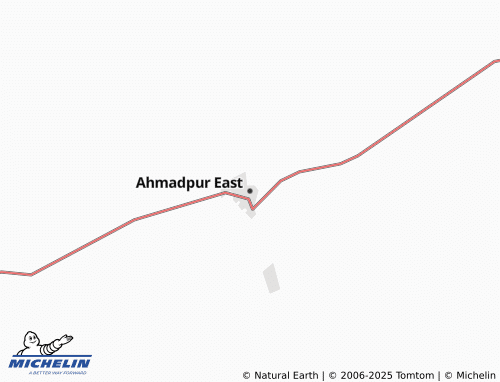 MICHELIN-Landkarte Ahmadpur East - ViaMichelin