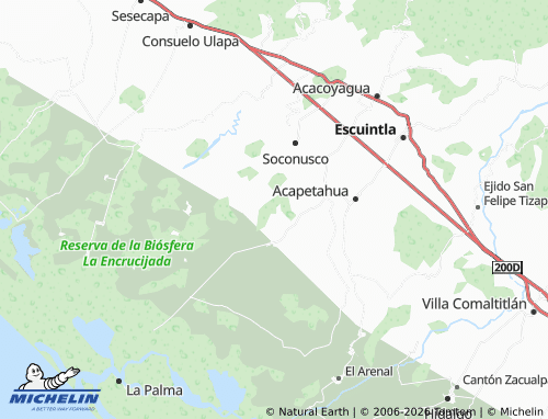 Carte MICHELIN Las Cruces - ViaMichelin
