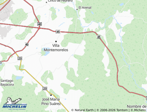 Mappa MICHELIN Juan Aldama - ViaMichelin