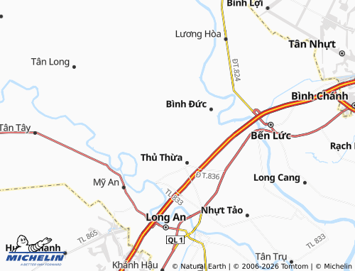 Mapa MICHELIN Tân Thành - ViaMichelin