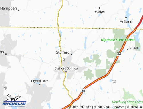 Mappa MICHELIN Stafford - ViaMichelin