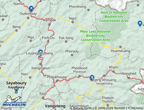 Mappa MICHELIN Phonxay - ViaMichelin