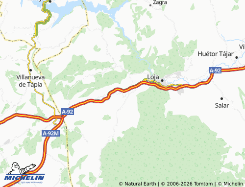 Mappa MICHELIN Riofrío - ViaMichelin