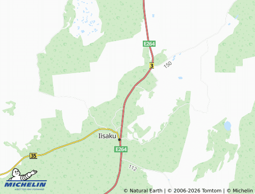 Mappa MICHELIN Tärivere - ViaMichelin