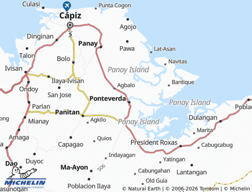 MICHELIN Tabuc map - ViaMichelin