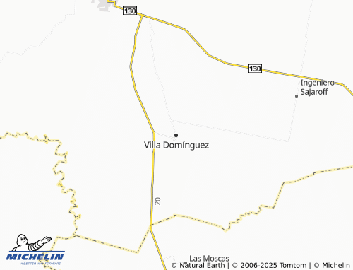MICHELIN Villa Domínguez map - ViaMichelin