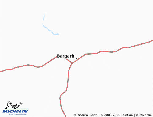 Carte MICHELIN Bargarh - ViaMichelin